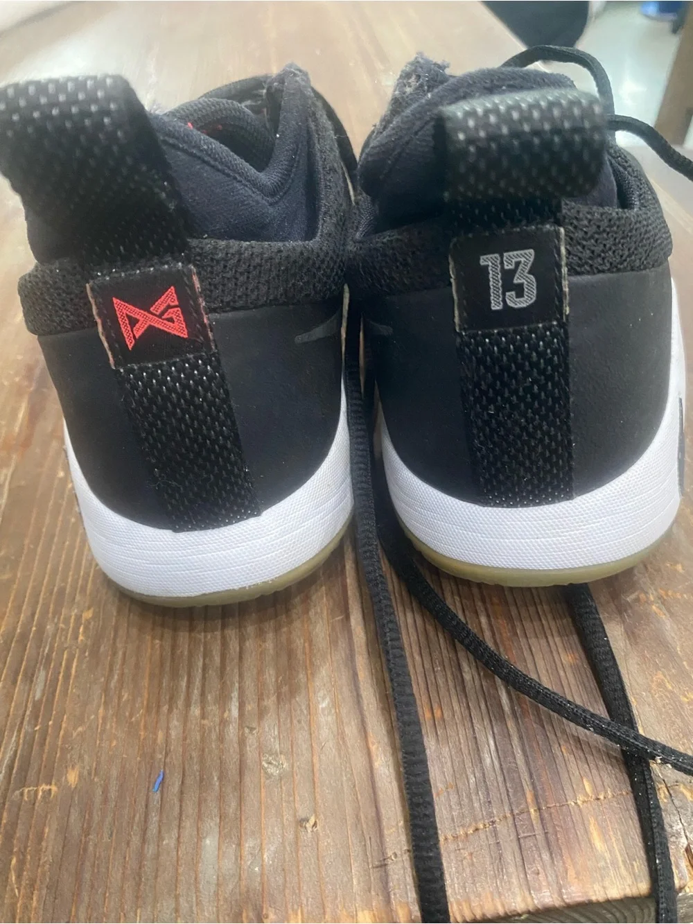 Kids Black Nike Paul George - Size 5.5